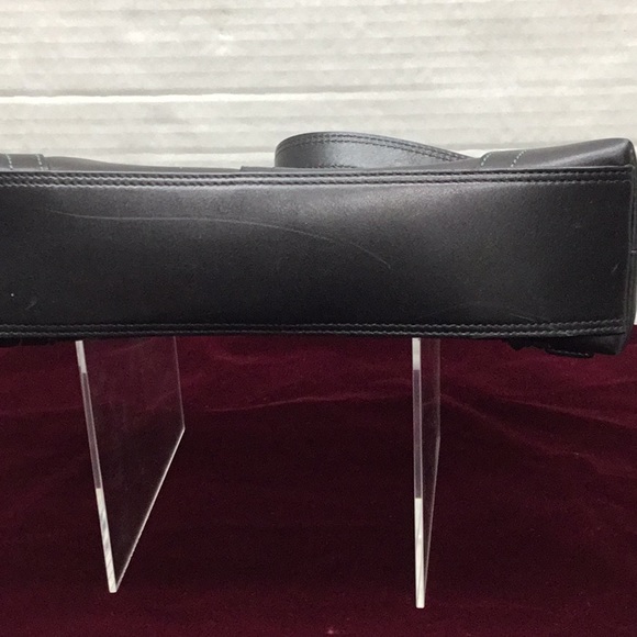 Black leather Coach purse - Picture 3 of 5
